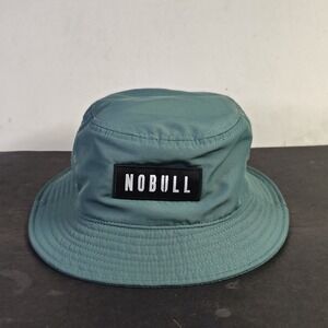 NOBULL Bucket Hat Teal Green Training Hiking Sun Hat Mens Womens S/M
